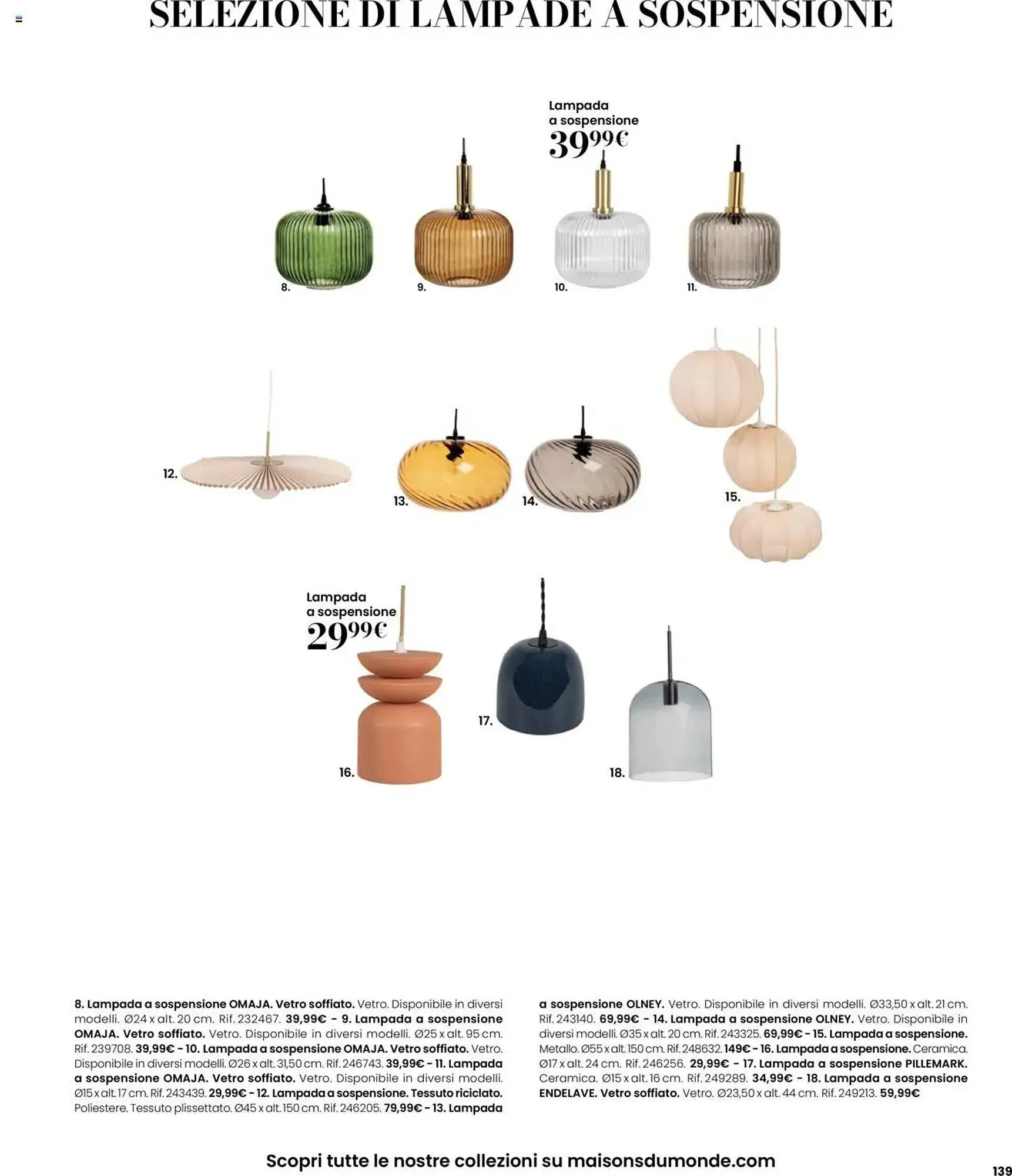 Volantino Maisons du Monde da 27 agosto a 28 febbraio di 2026 - Pagina del volantino 139