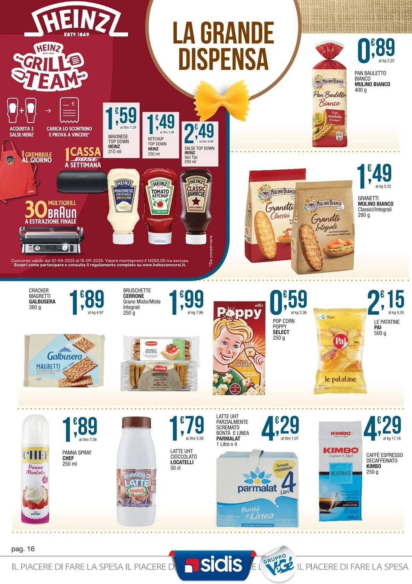 Volantino Maxi Sidis da 30 giugno a 12 luglio di 2025 - Pagina del volantino 16