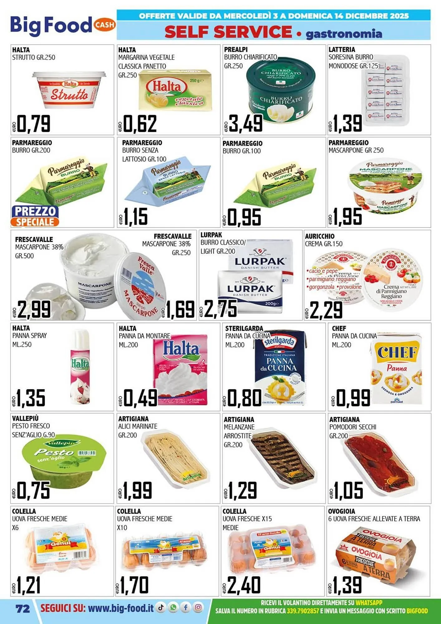 Volantino Big Food da 3 dicembre a 14 dicembre di 2025 - Pagina del volantino 71
