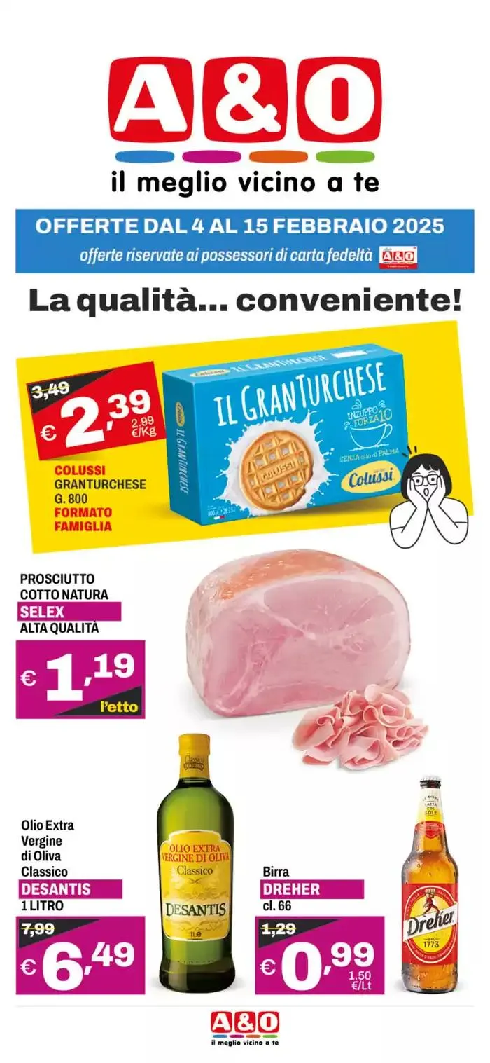 La qualità conveniente da 4 febbraio a 15 febbraio di 2025 - Pagina del volantino 1