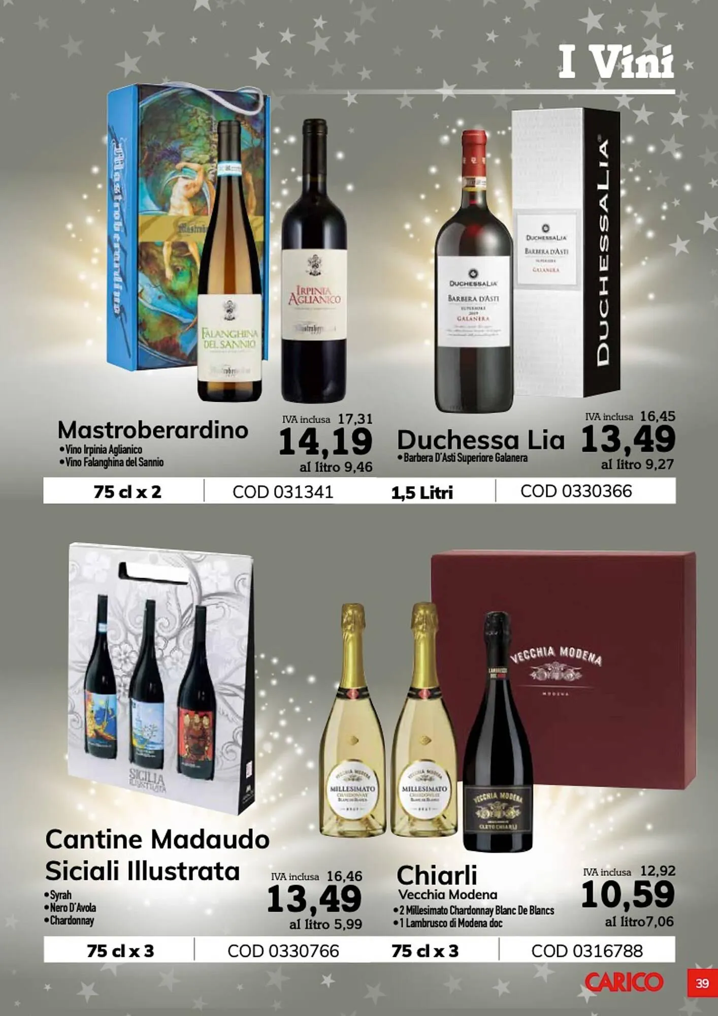 Volantino Carico Cash & Carry da 8 novembre a 21 dicembre di 2025 - Pagina del volantino 39