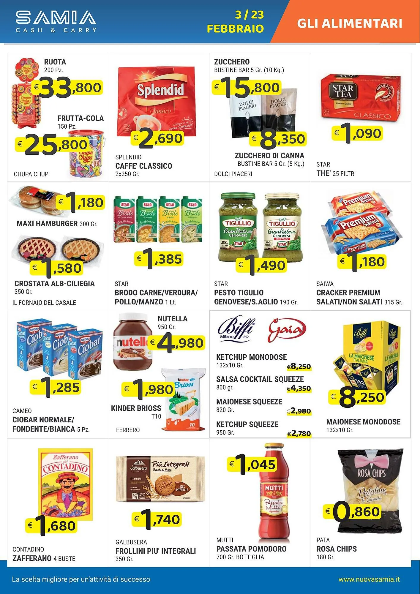 Volantino Samia Cash and Carry da 3 febbraio a 23 febbraio di 2024 - Pagina del volantino 4