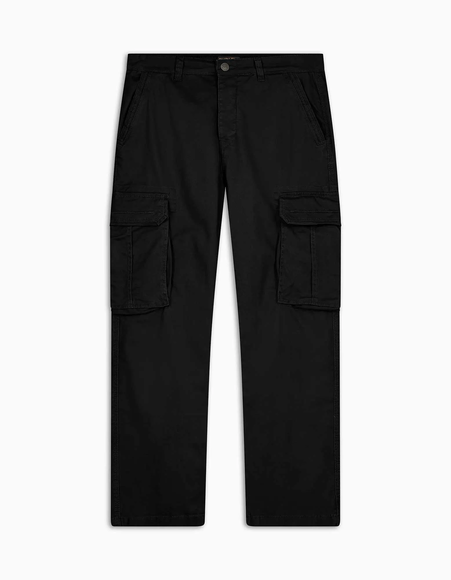 Pantaloni cargo - Straight fit - nero