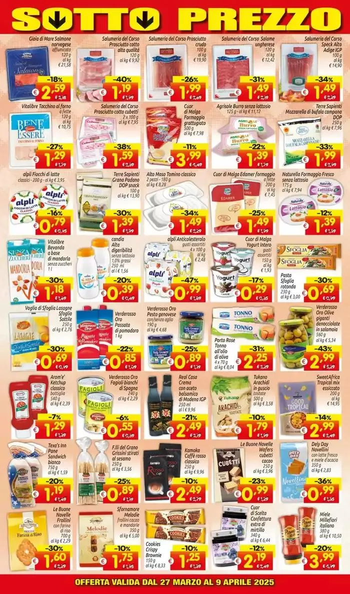 Sottoprezzo da 27 marzo a 9 aprile di 2025 - Pagina del volantino 2