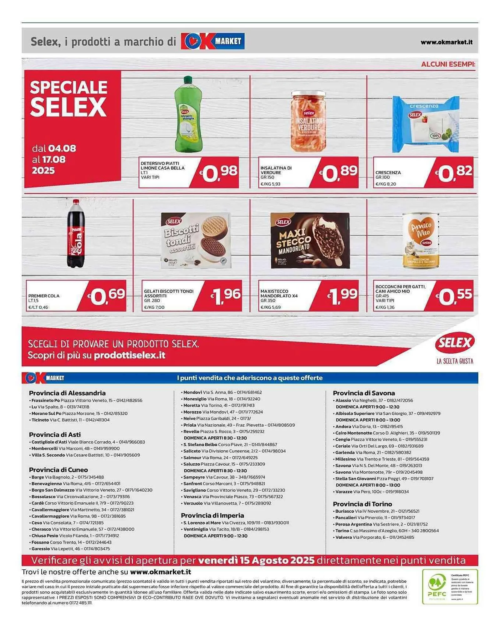 Volantino Ok Market da 4 agosto a 17 agosto di 2025 - Pagina del volantino 8
