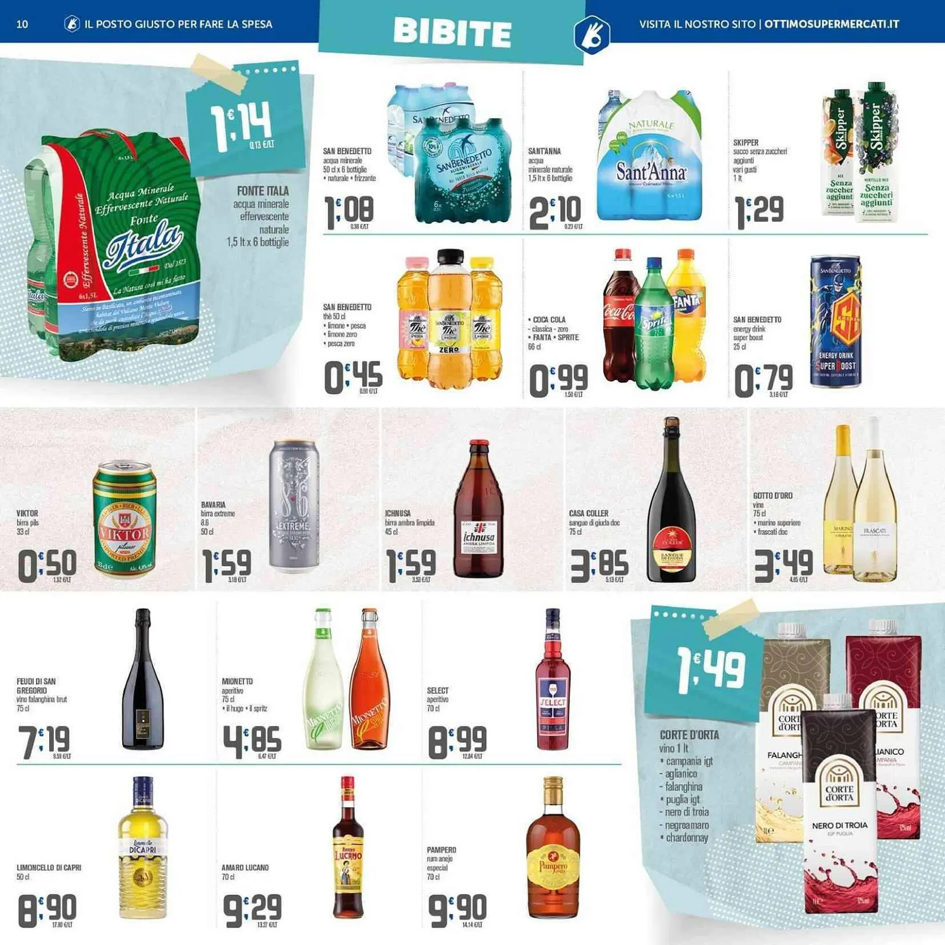 Volantino Ottimo Market da 9 gennaio a 22 gennaio di 2024 - Pagina del volantino 10