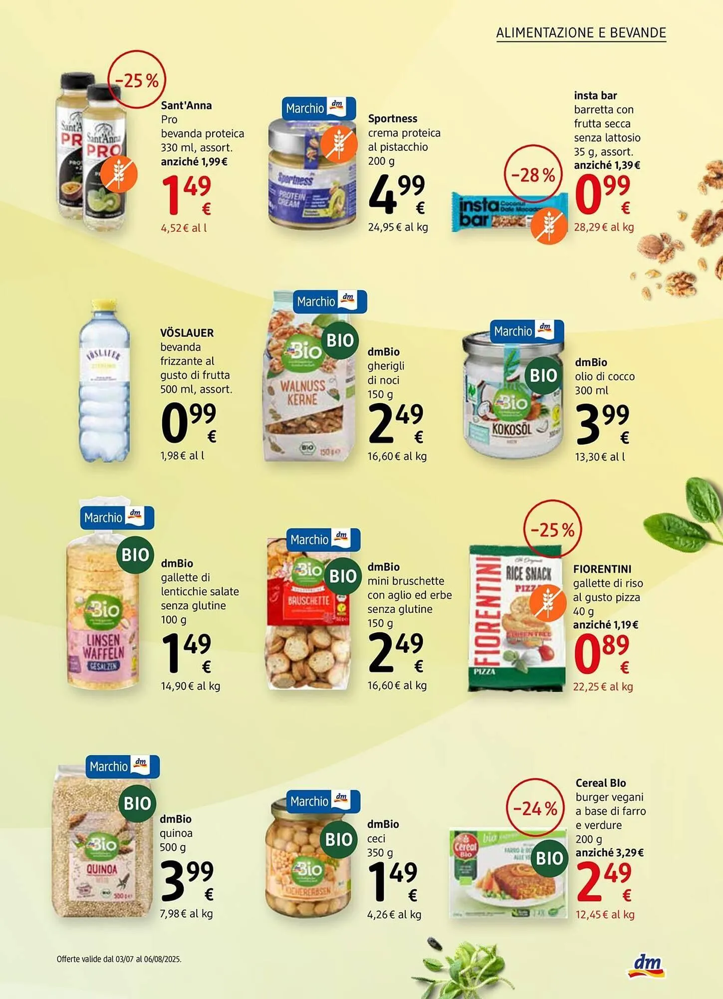 Volantino dm drogerie markt da 3 luglio a 6 agosto di 2025 - Pagina del volantino 13