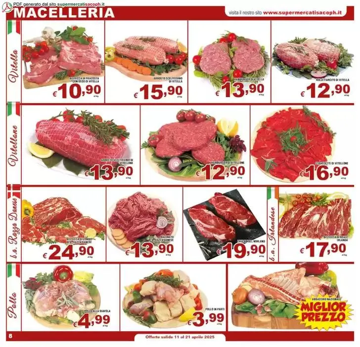 Volantino Sacoph da 11 aprile a 21 aprile di 2025 - Pagina del volantino 8