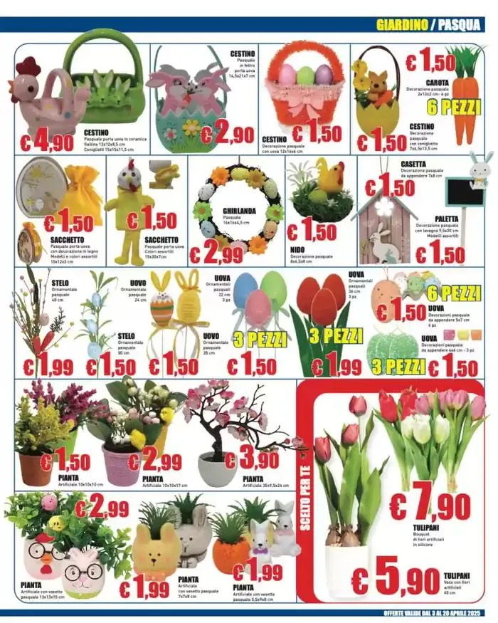 Pasqua con chi vuoi ma il risparmio solo da noi da 3 aprile a 20 aprile di 2025 - Pagina del volantino 11