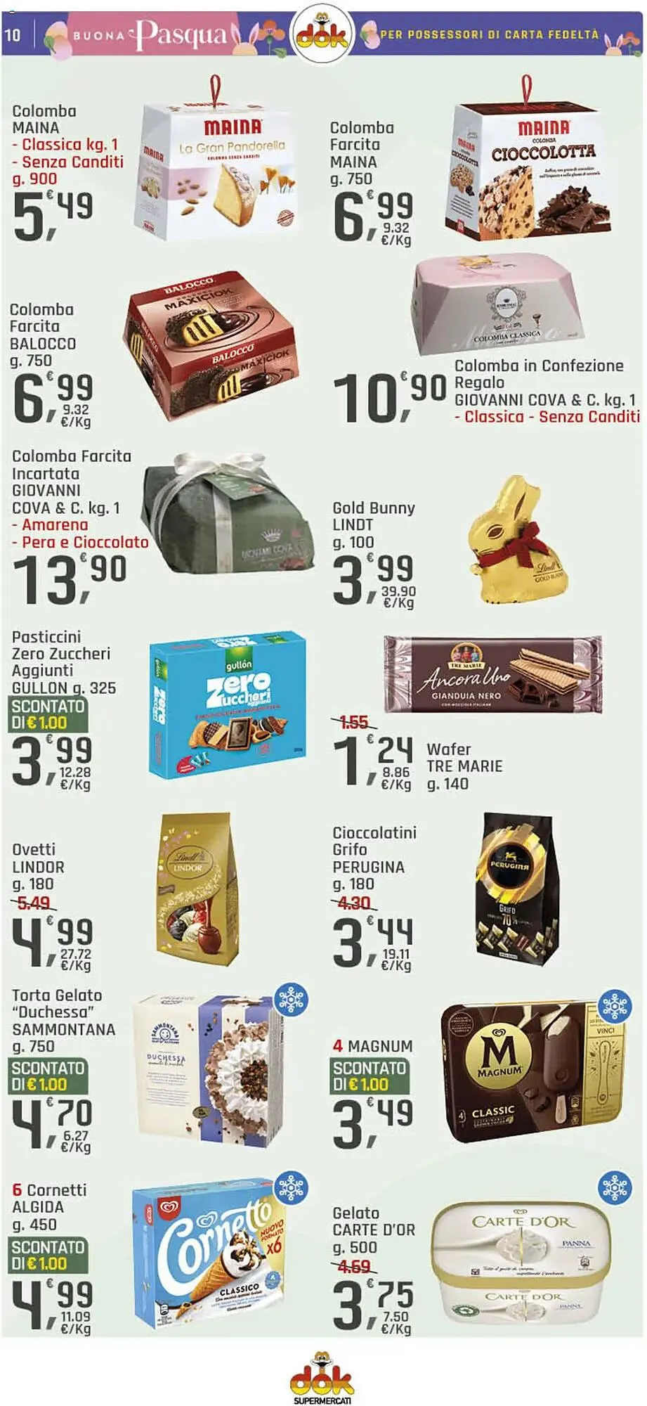 Volantino Supermercati Dok da 10 aprile a 19 aprile di 2025 - Pagina del volantino 10