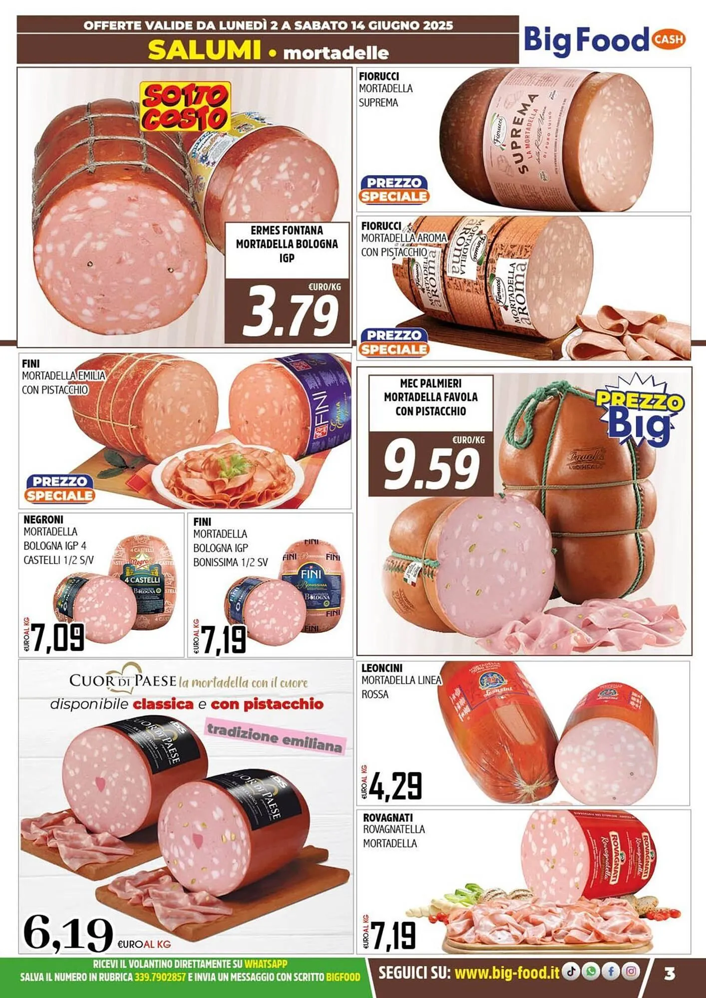 Volantino Big Food da 2 giugno a 14 giugno di 2025 - Pagina del volantino 3