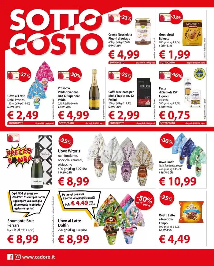 Sotto Costo di Pasqua da 7 aprile a 16 aprile di 2025 - Pagina del volantino 2