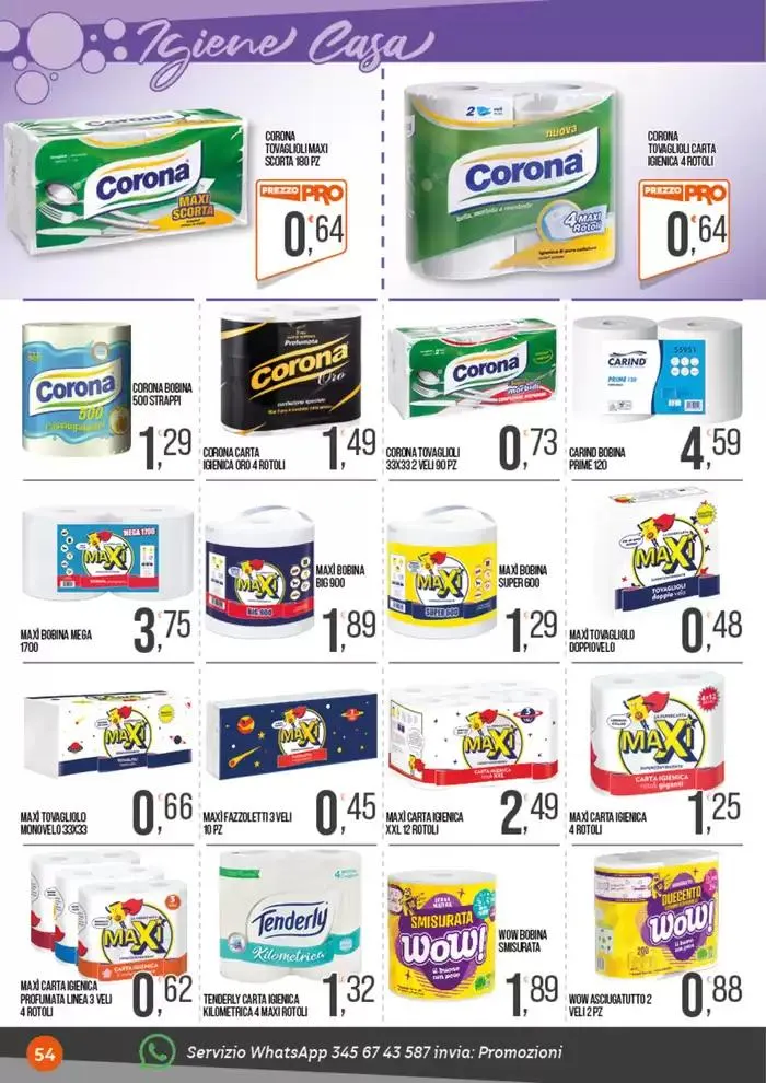 Buona pasqua a prezzi convenienti! da 7 aprile a 27 aprile di 2025 - Pagina del volantino 54