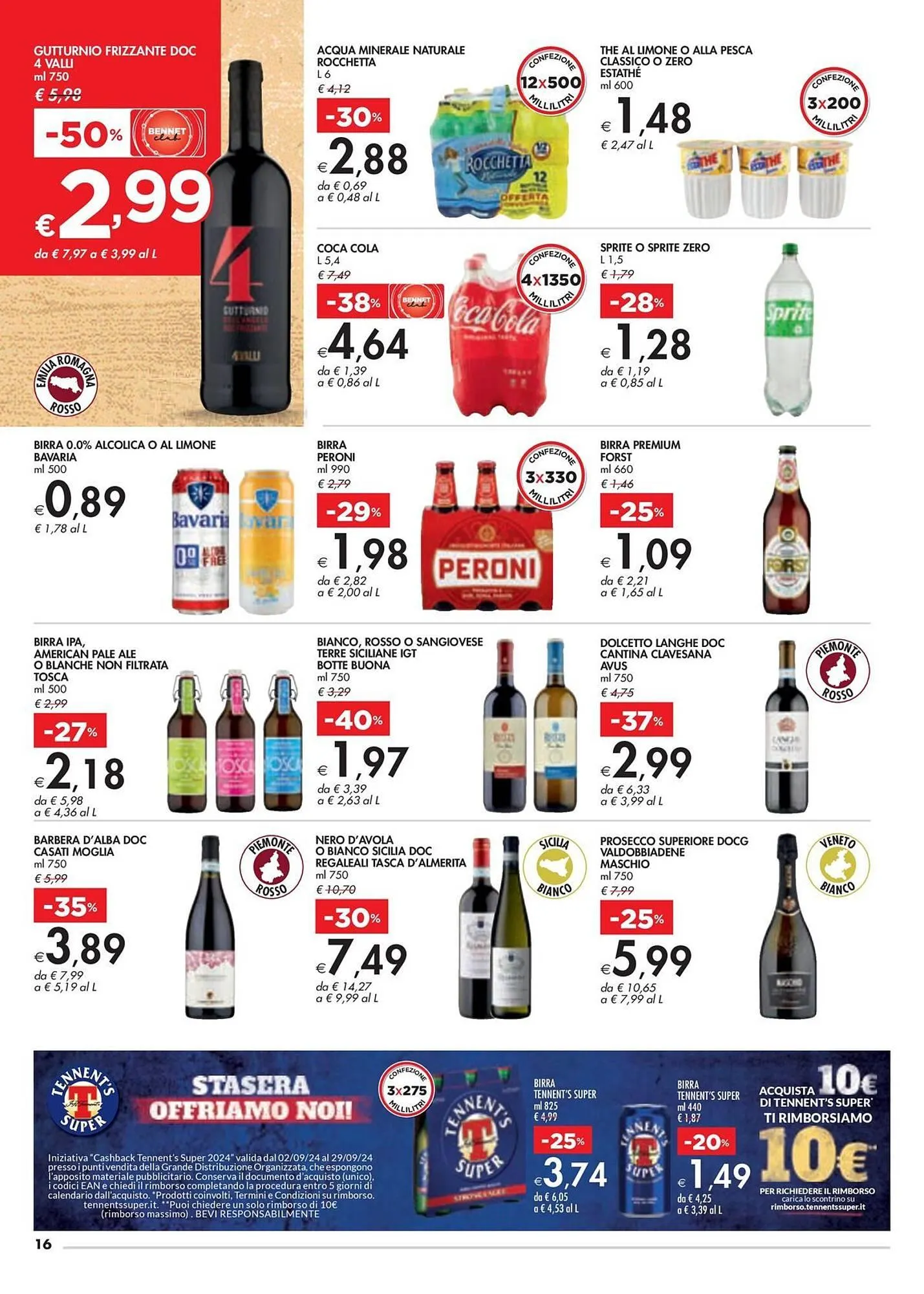 Volantino Bennet da 29 agosto a 11 settembre di 2024 - Pagina del volantino 16