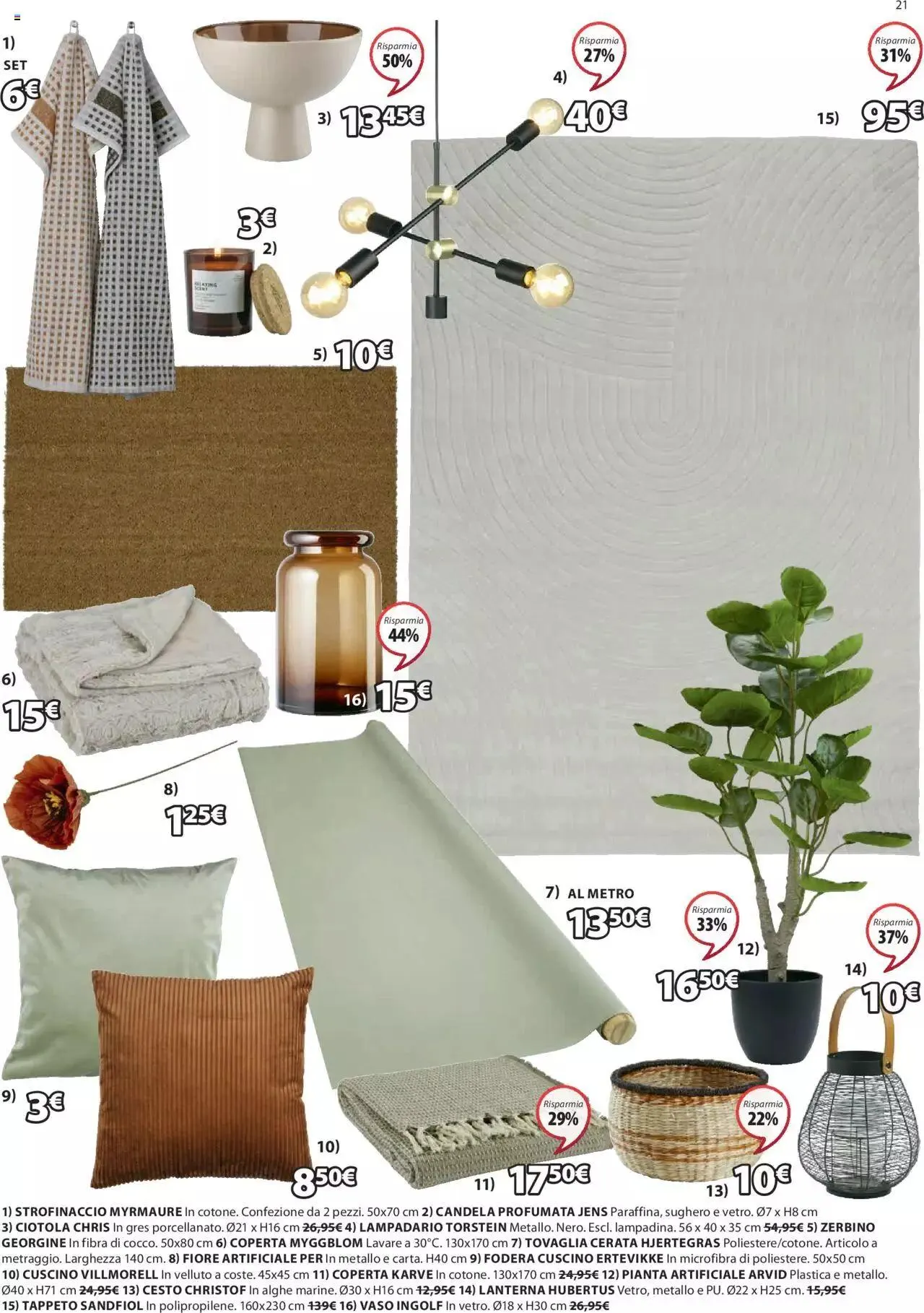 JYSK - Offerte da 7 dicembre a 4 gennaio di 2024 - Pagina del volantino 22