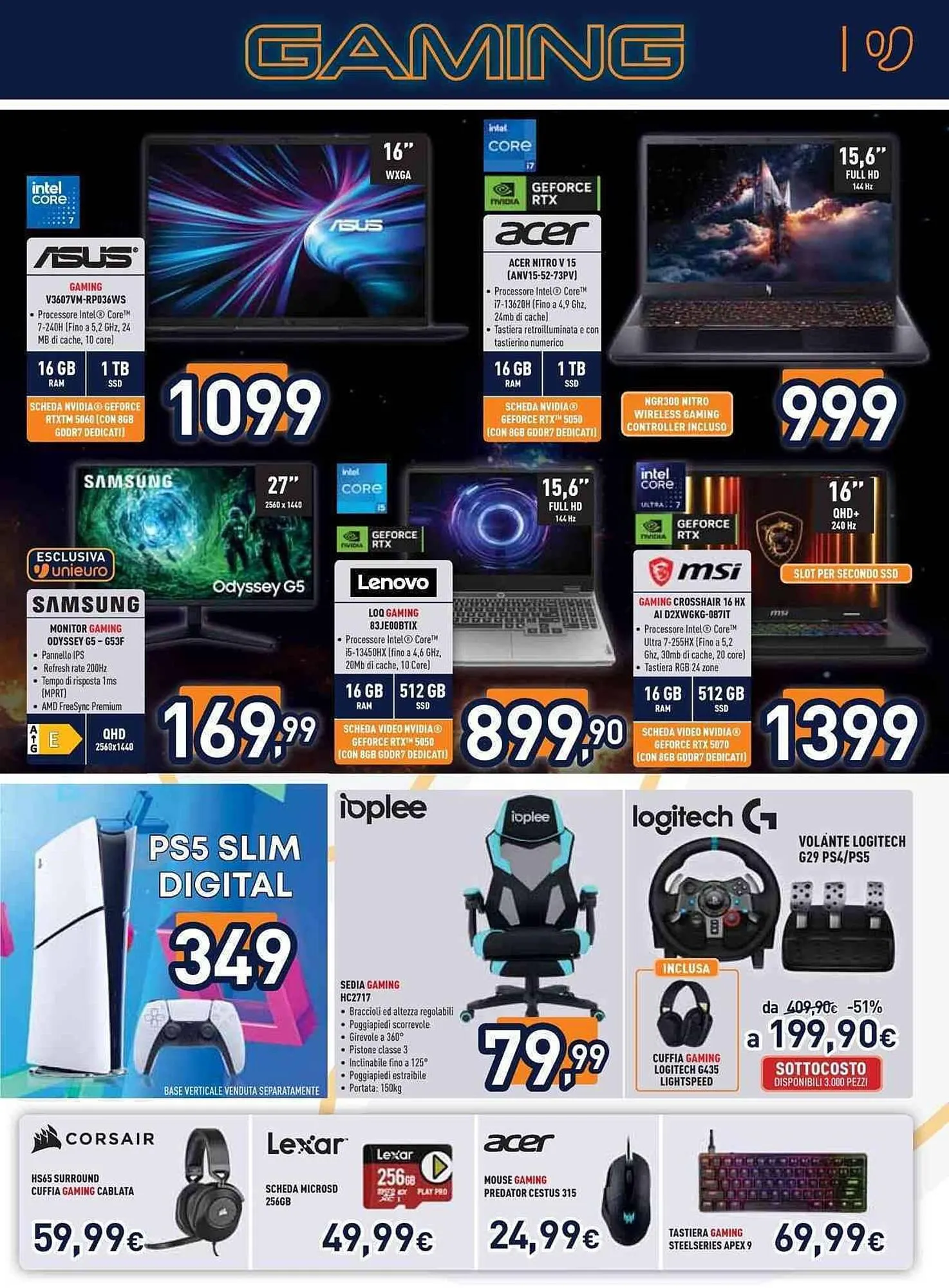 Volantino Unieuro da 5 dicembre a 14 dicembre di 2025 - Pagina del volantino 19