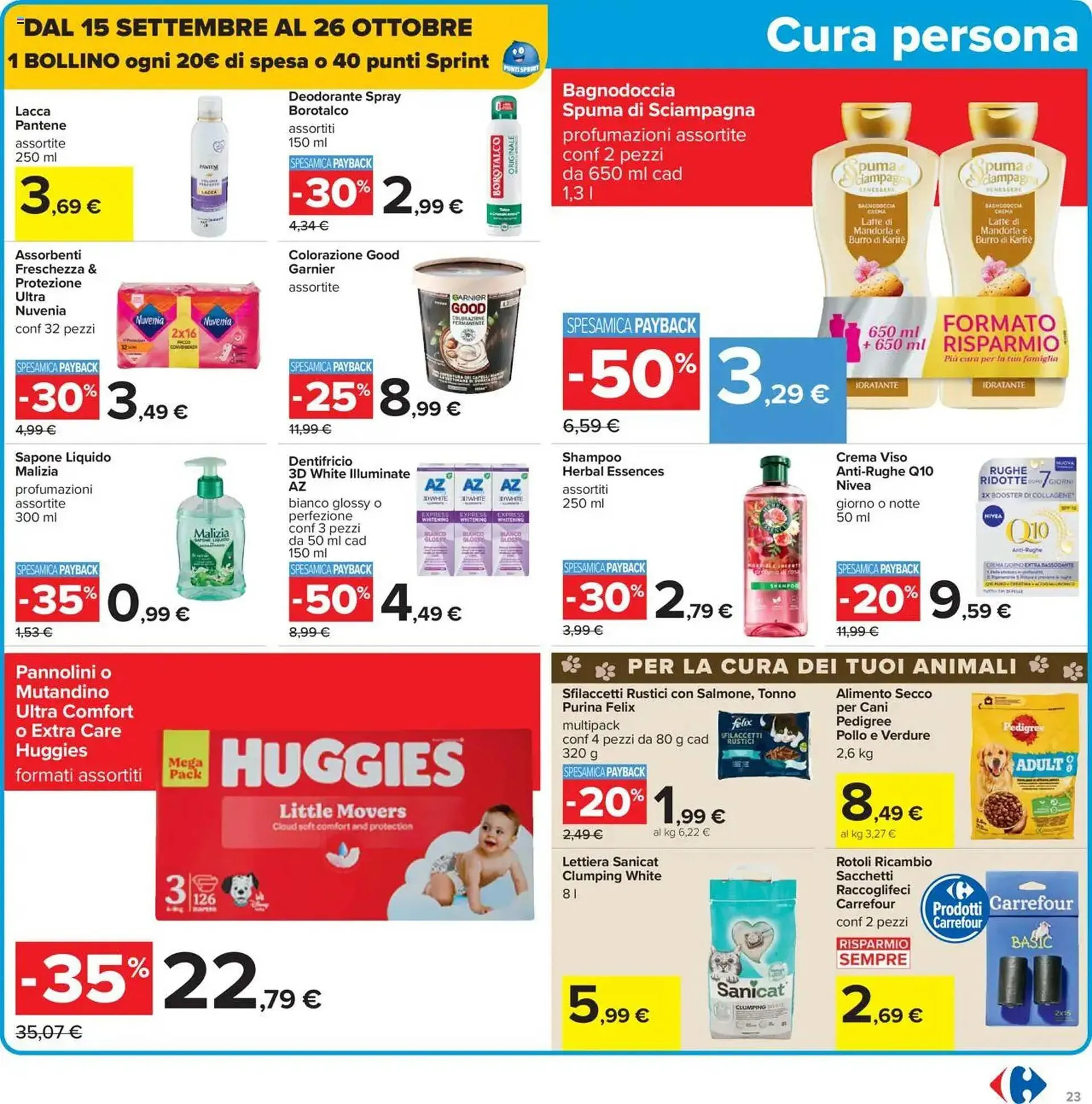 Volantino Carrefour Iper da 26 settembre a 9 ottobre di 2025 - Pagina del volantino 23