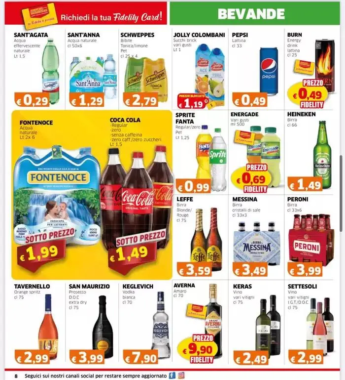 Sotto prezzo da 1 aprile a 9 aprile di 2025 - Pagina del volantino 8