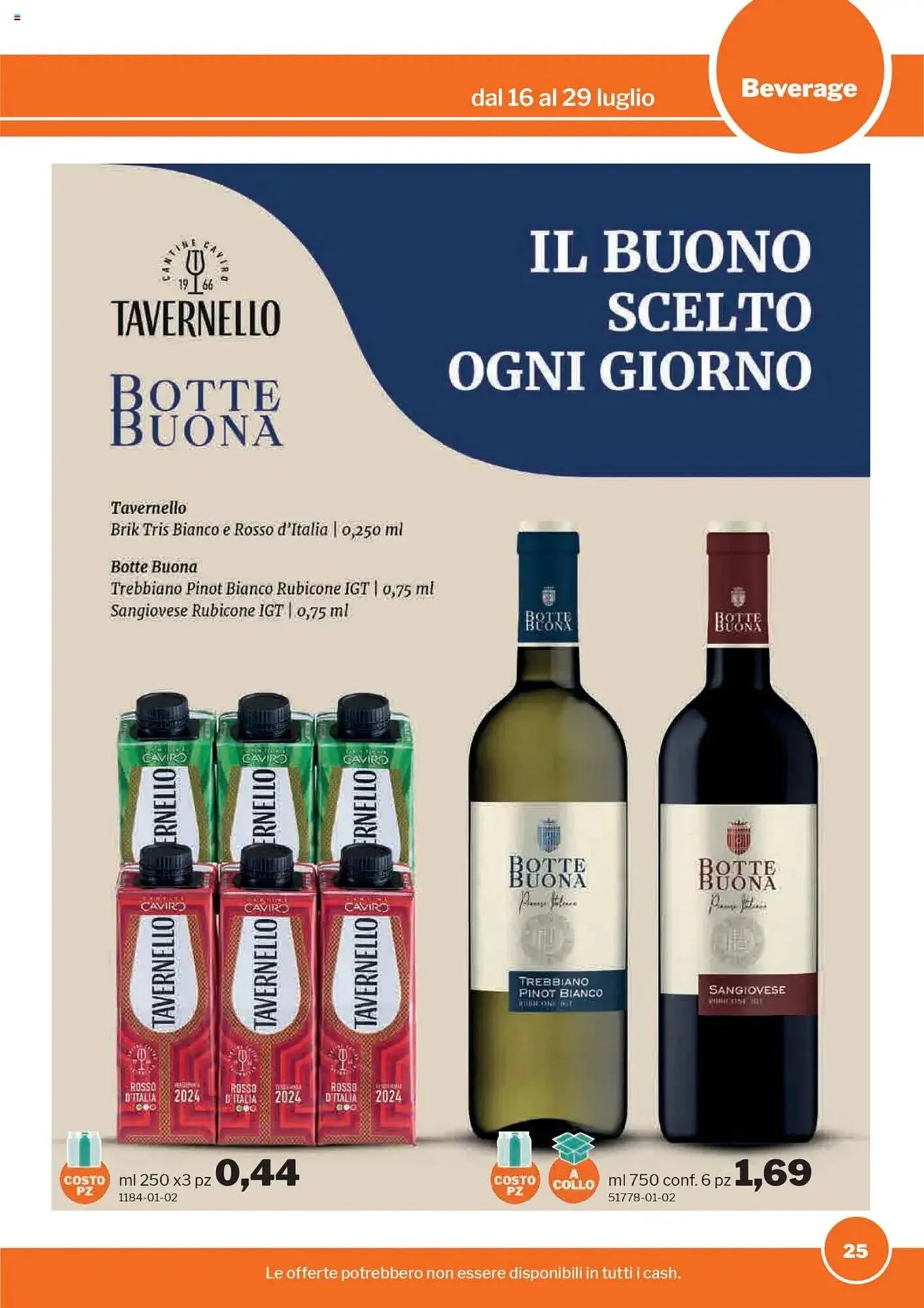 Volantino GrosMarket da 16 luglio a 29 luglio di 2025 - Pagina del volantino 25