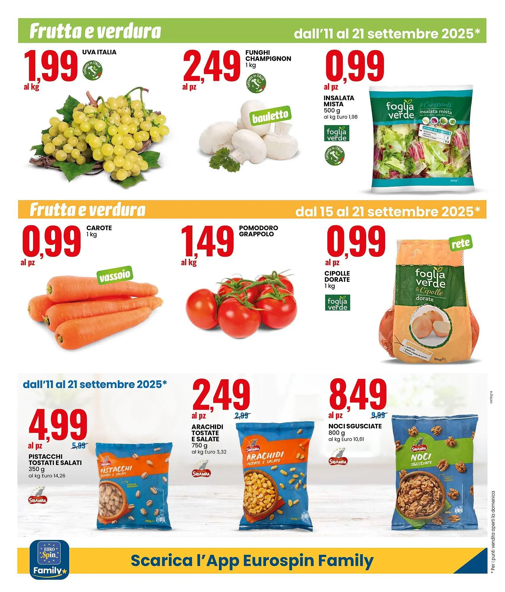 Volantino Eurospin da 11 settembre a 21 settembre di 2025 - Pagina del volantino 12