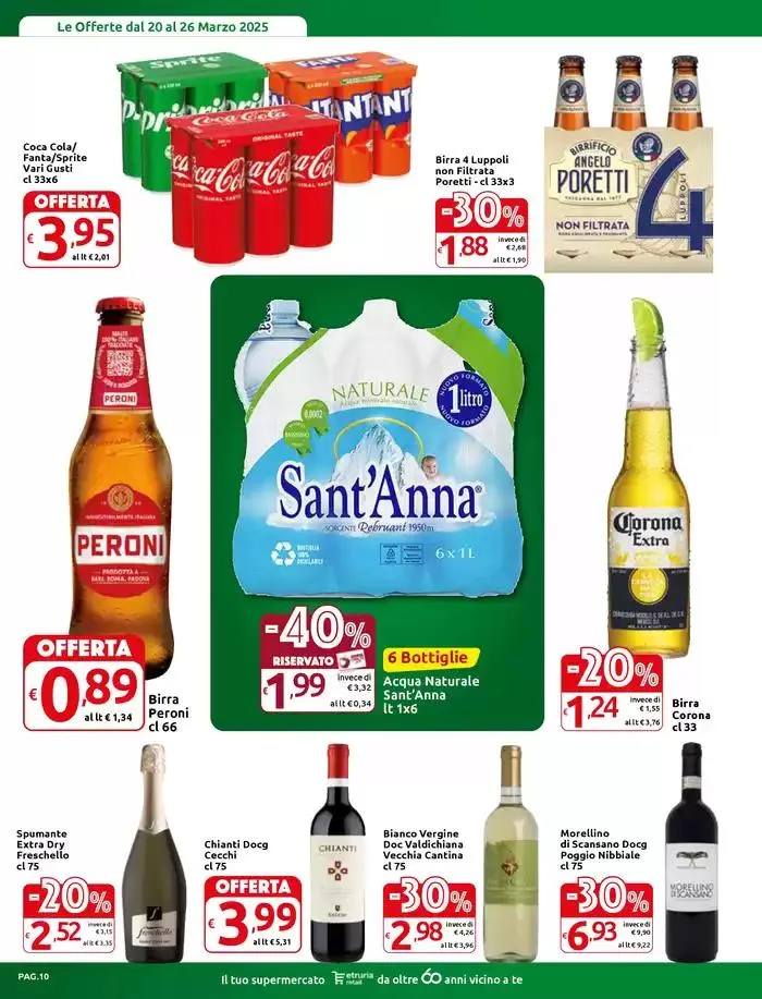 Sconti fino al 40% da 20 marzo a 26 marzo di 2025 - Pagina del volantino 10