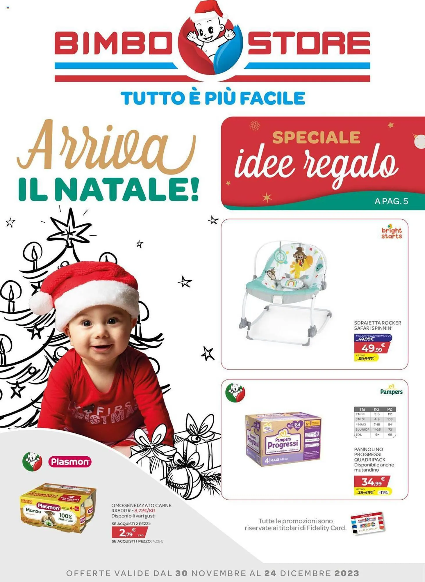 Volantino Bimbo Store da 30 novembre a 24 dicembre di 2023 - Pagina del volantino 1