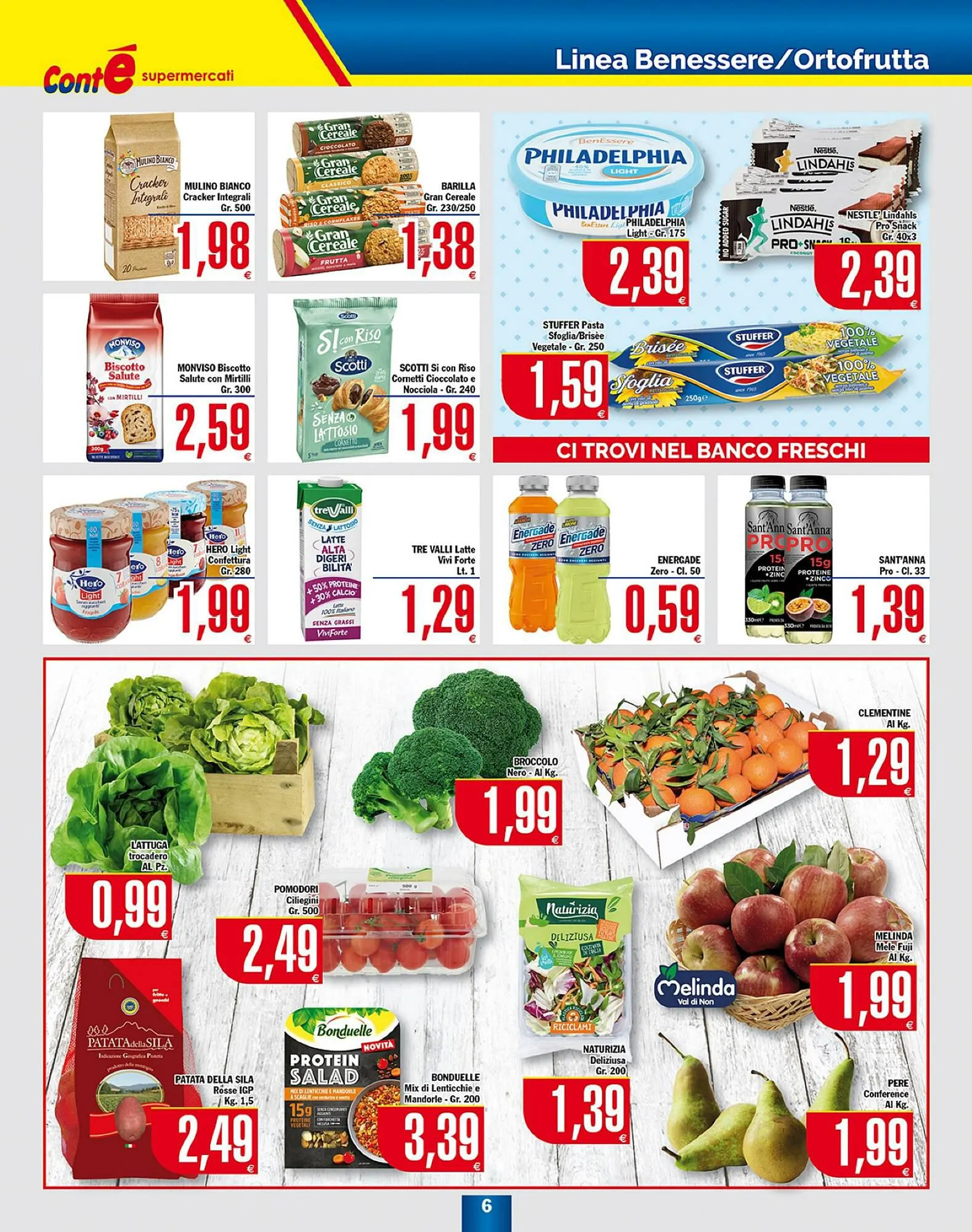 Volantino Conte Supermercati da 8 gennaio a 17 gennaio di 2024 - Pagina del volantino 6