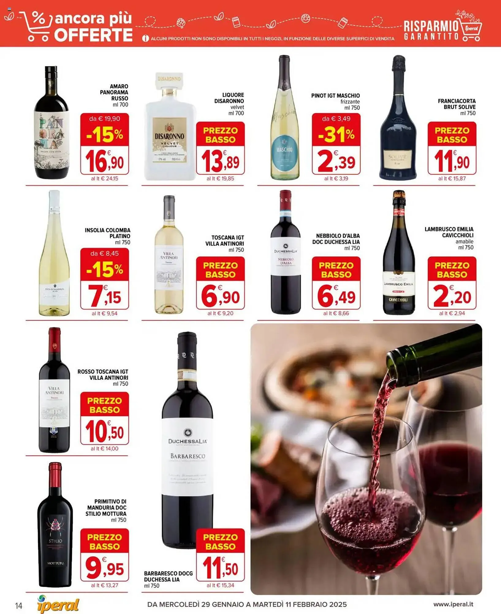 Volantino Iperal da 29 gennaio a 11 febbraio di 2025 - Pagina del volantino 14
