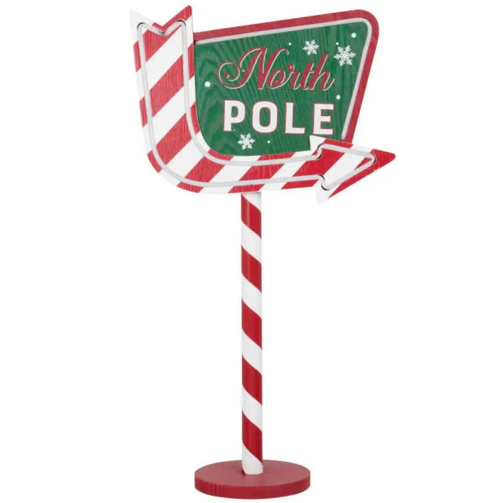 Decorazione natalizia illuminata rossa, bianca e verde