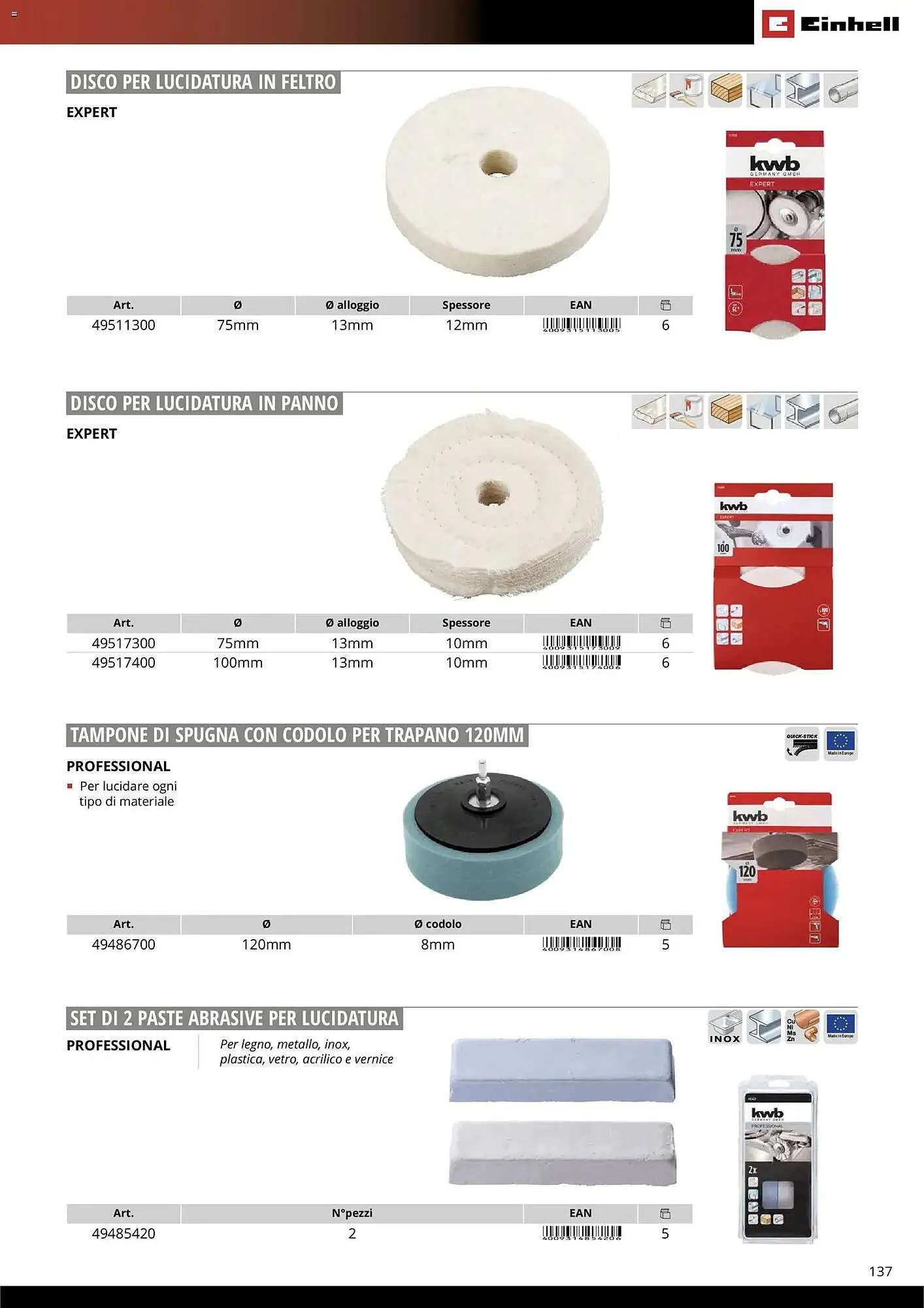 Volantino Einhell da 17 marzo a 31 dicembre di 2026 - Pagina del volantino 139