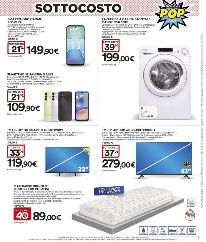 Sottocosto da 26 agosto a 4 settembre di 2024 - Pagina del volantino 7