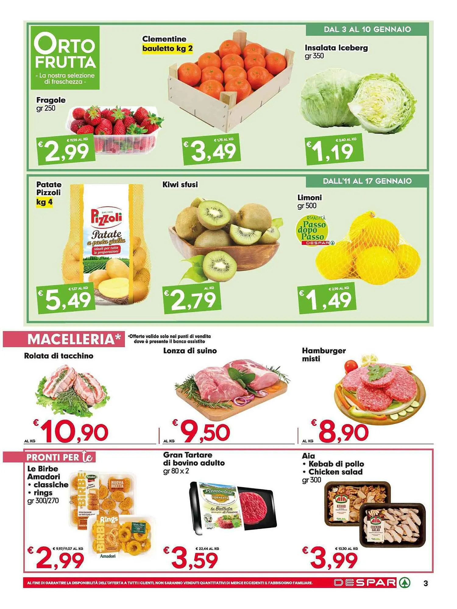 Volantino DeSpar Express da 5 gennaio a 17 gennaio di 2024 - Pagina del volantino 3