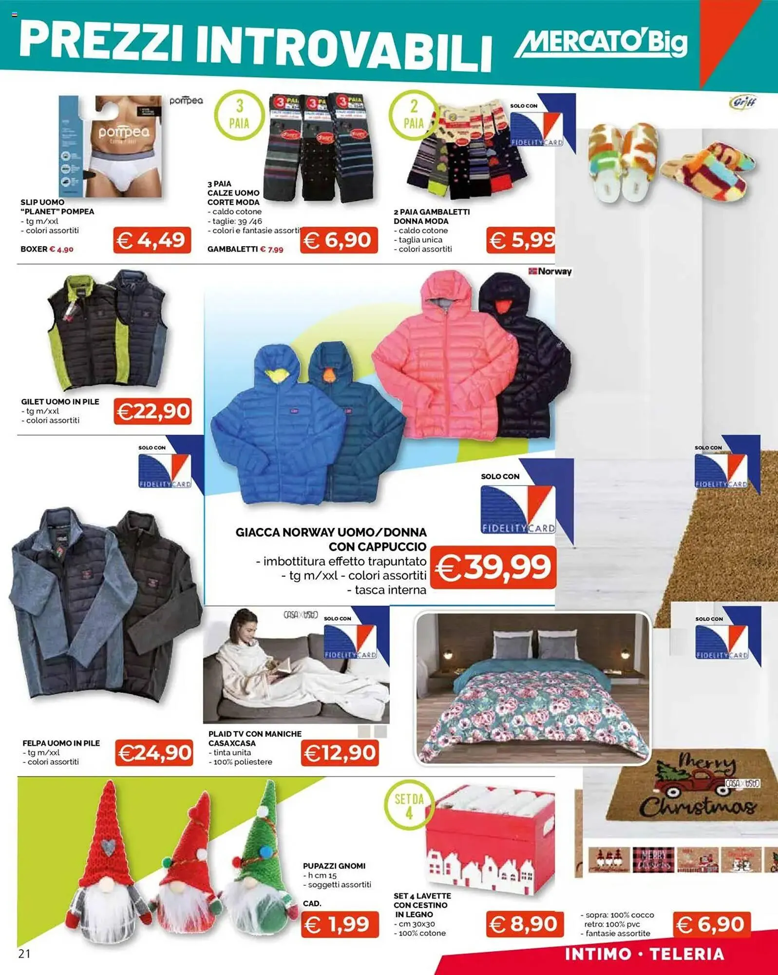 Volantino Mercatò Big da 21 novembre a 4 dicembre di 2024 - Pagina del volantino 21
