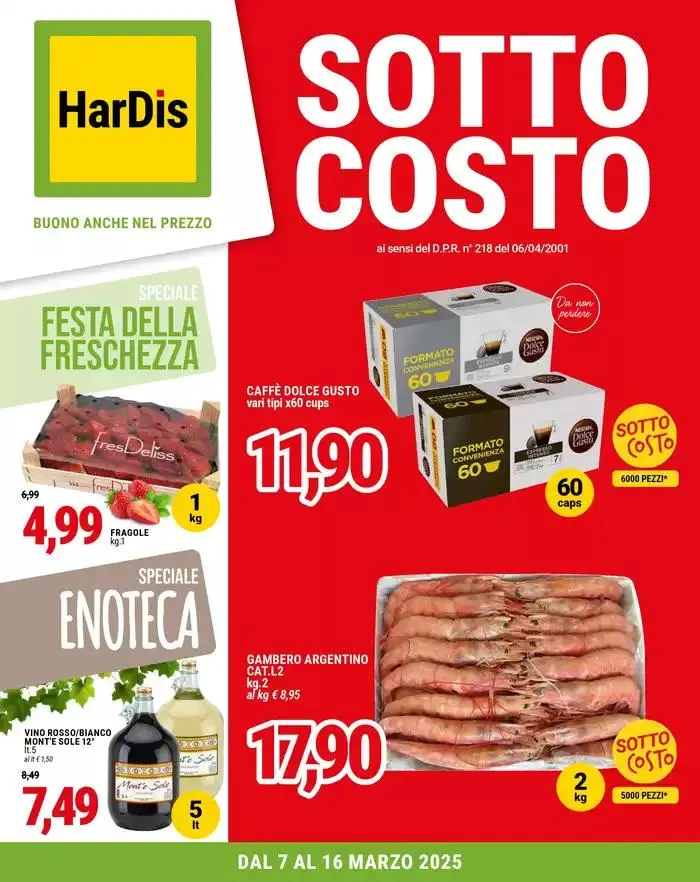 Sotto costo - 1