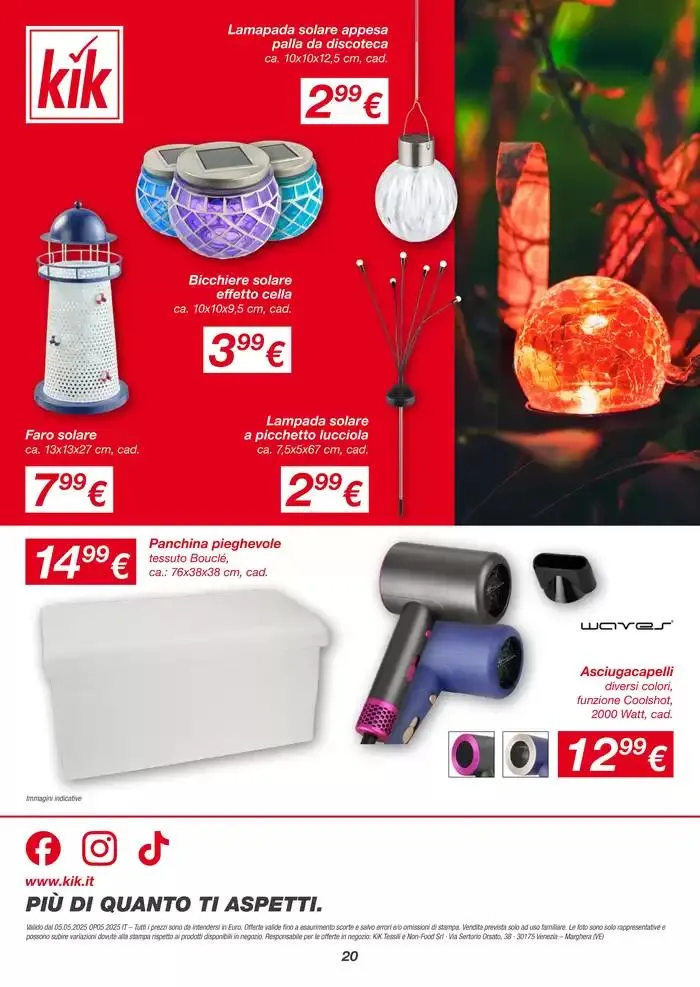 Mooolto di piu e finalmente estate! da 2 maggio a 11 maggio di 2025 - Pagina del volantino 20