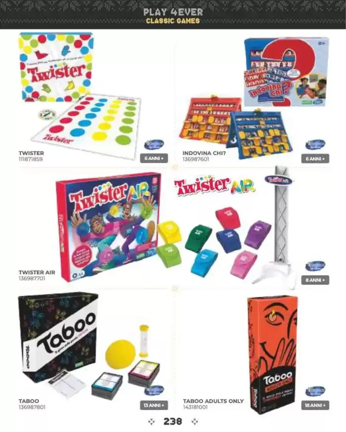 Catalogo di natale 2024! da 19 novembre a 24 dicembre di 2024 - Pagina del volantino 240