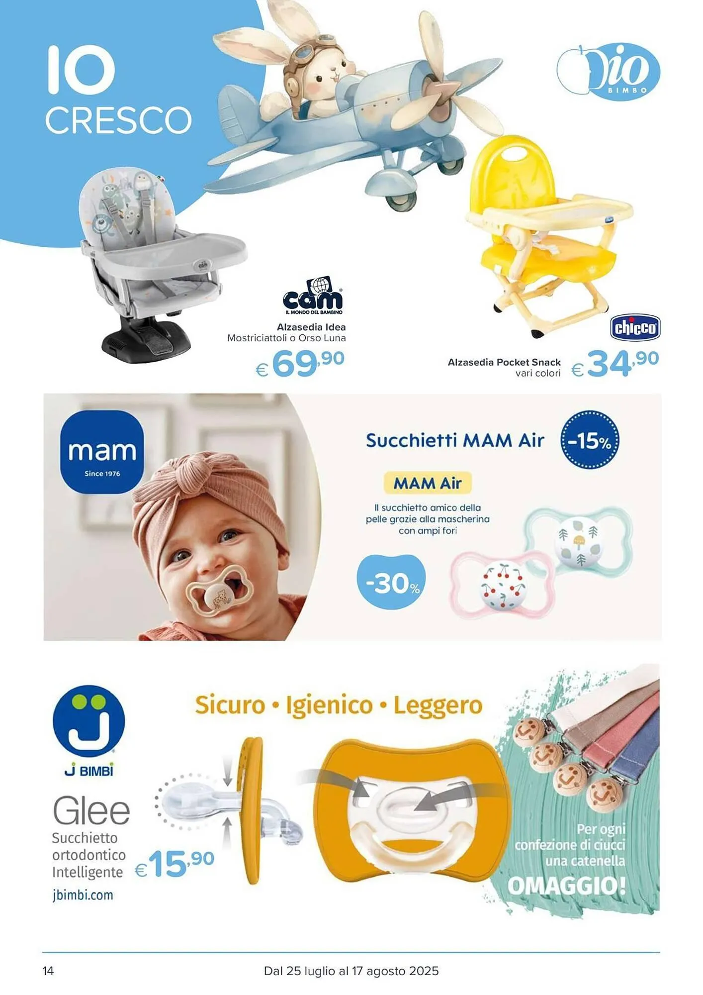 Volantino Io Bimbo da 25 luglio a 17 agosto di 2025 - Pagina del volantino 14