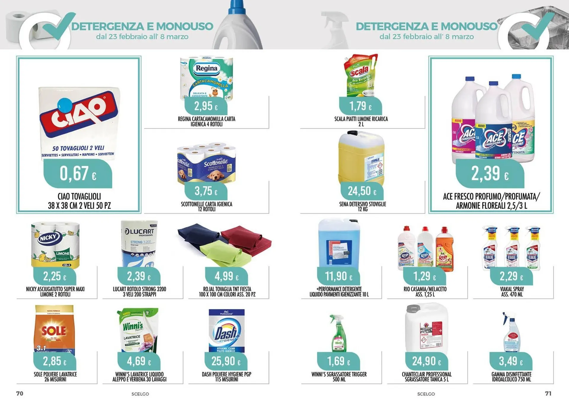 Volantino Scelgo da 23 febbraio a 8 marzo di 2026 - Pagina del volantino 36