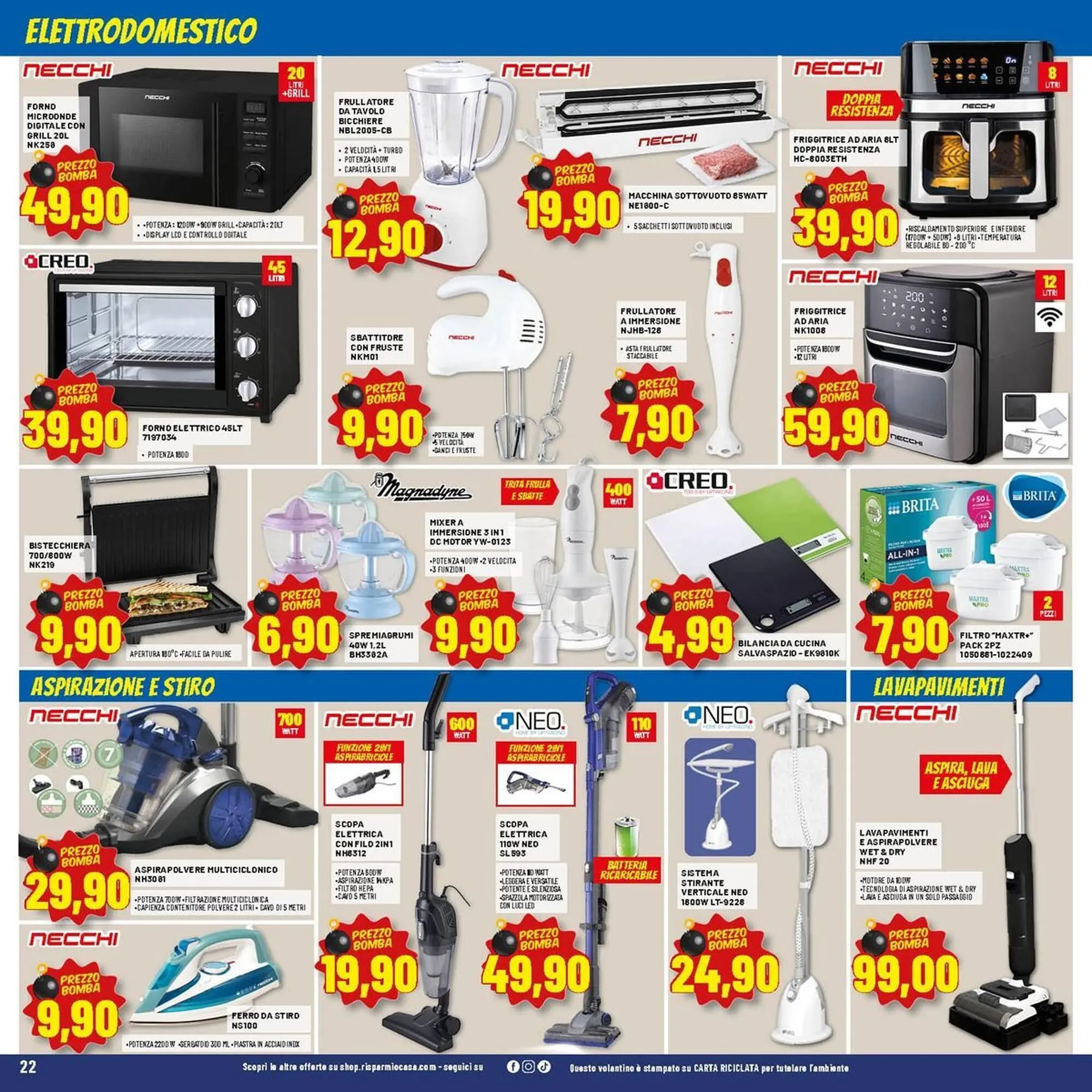 Volantino Risparmio Casa da 18 aprile a 9 maggio di 2026 - Pagina del volantino 22