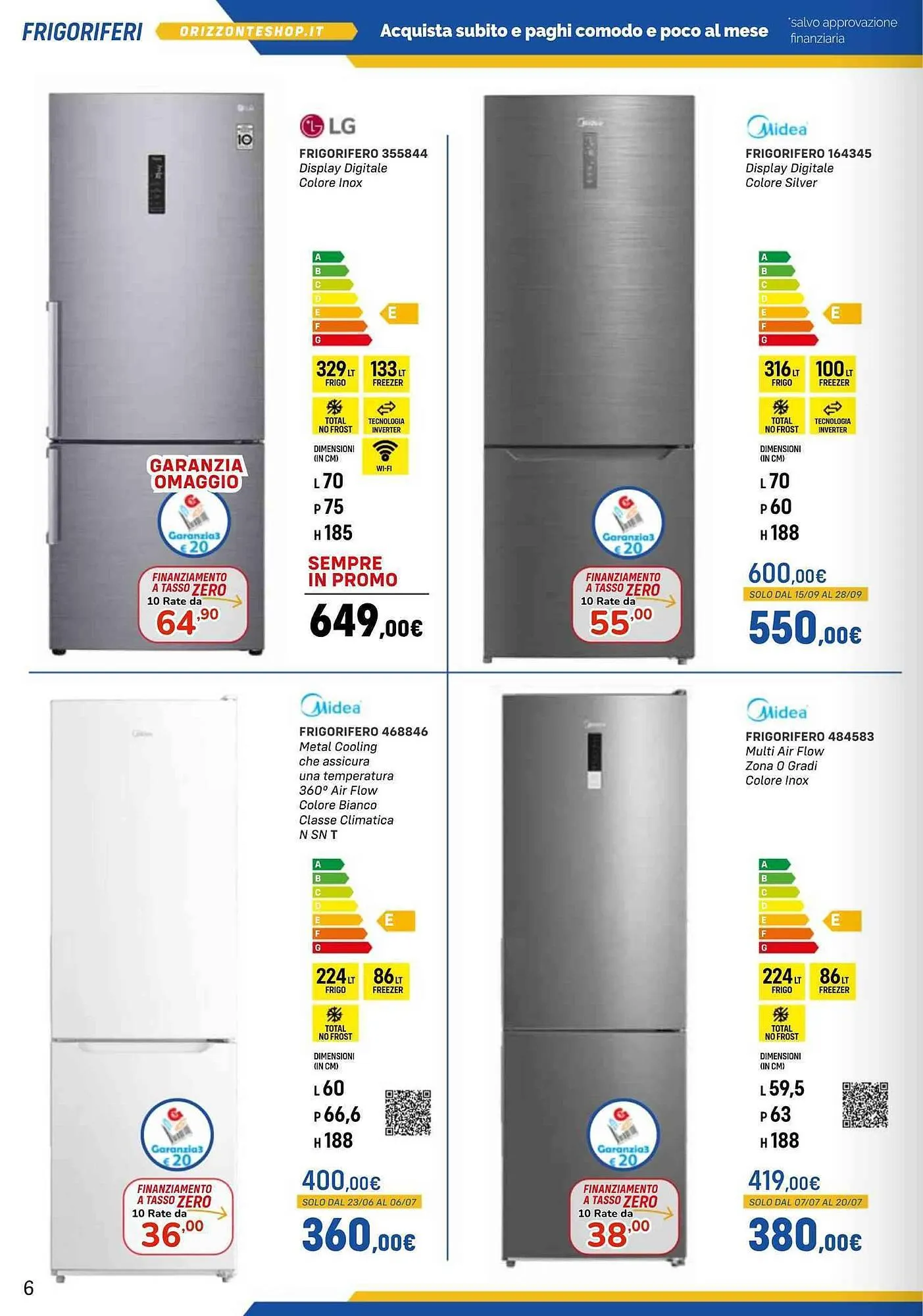 Volantino Orizzonte da 20 maggio a 31 ottobre di 2025 - Pagina del volantino 6