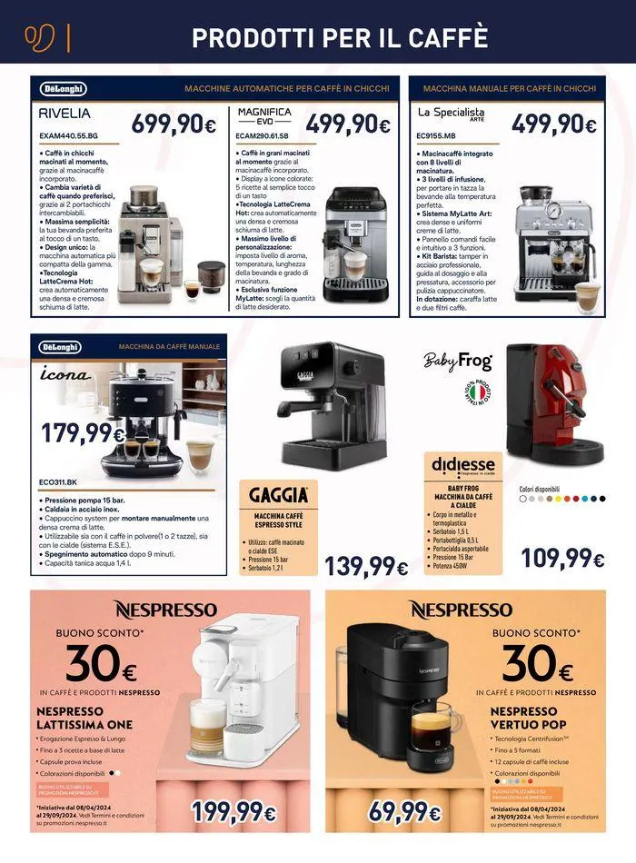 Speciale Piccoli Elettrodomestici! da 18 settembre a 3 ottobre di 2024 - Pagina del volantino 2