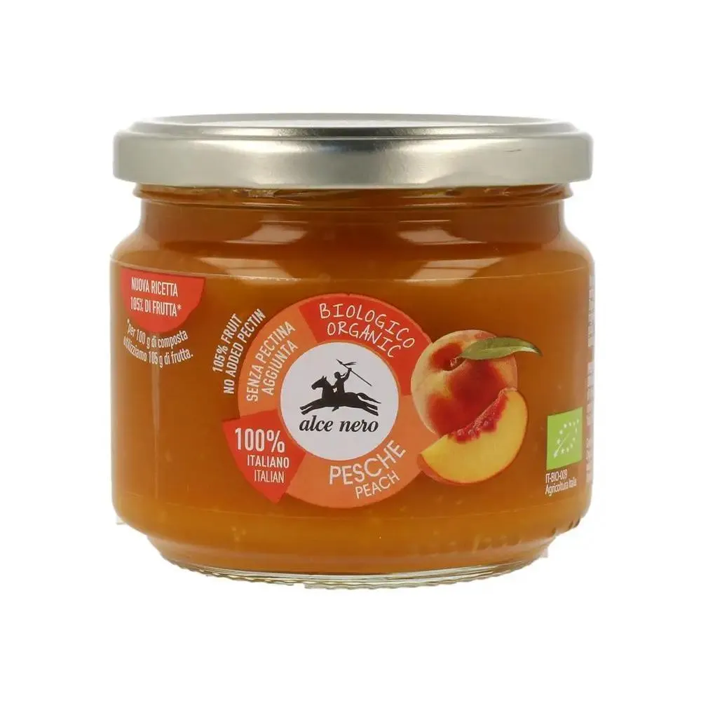 Alce Nero Composta di pesche Bio gr. 270