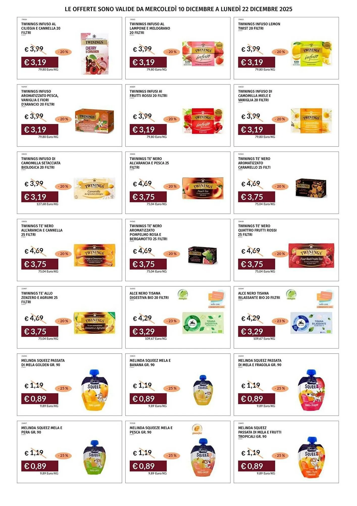 Volantino Prezzemolo e Vitale da 11 dicembre a 22 dicembre di 2025 - Pagina del volantino 31