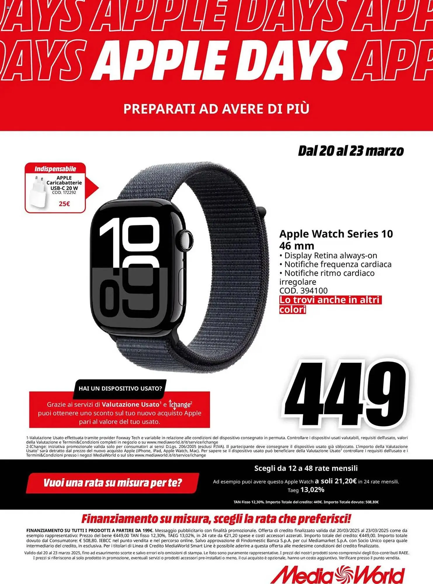 Volantino MediaWorld da 20 marzo a 23 marzo di 2025 - Pagina del volantino 9