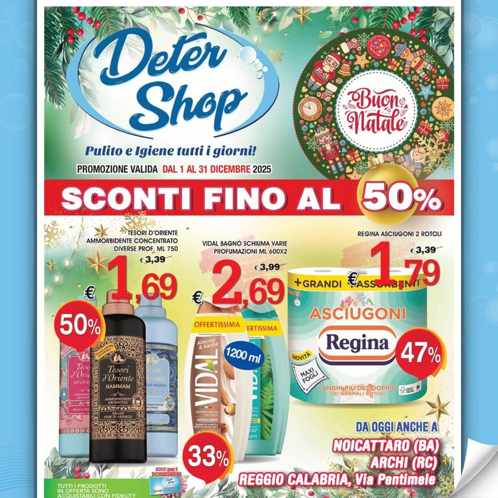 Volantino Deter Shop da 2 dicembre a 31 dicembre di 2025 - Pagina del volantino 1