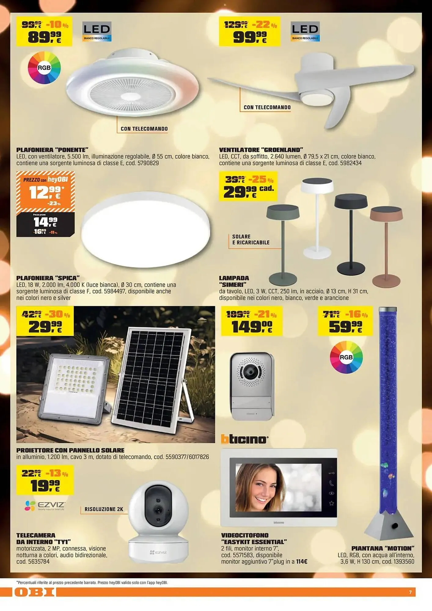 Volantino OBI da 3 aprile a 3 maggio di 2026 - Pagina del volantino 7