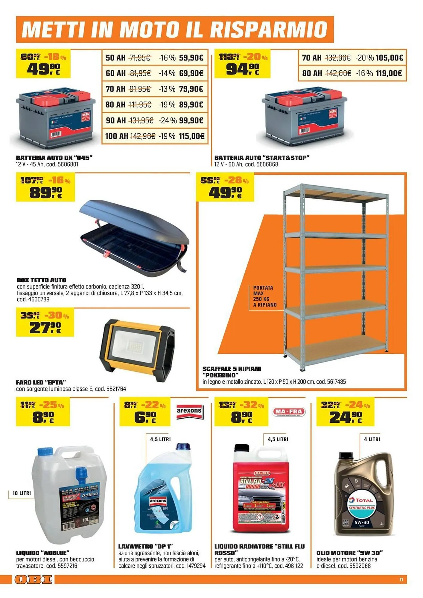Volantino OBI da 12 giugno a 29 giugno di 2025 - Pagina del volantino 11