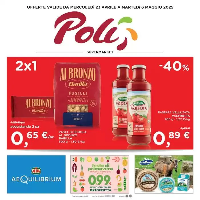 Offerte valide dal 23 aprile al 6 maggio - 1