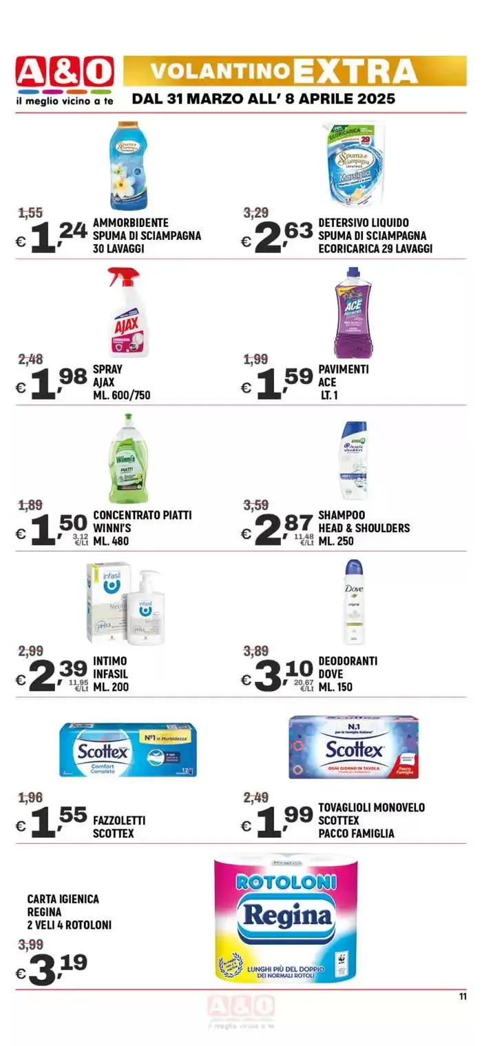 Aspettando la Pasqua da 31 marzo a 8 aprile di 2025 - Pagina del volantino 11