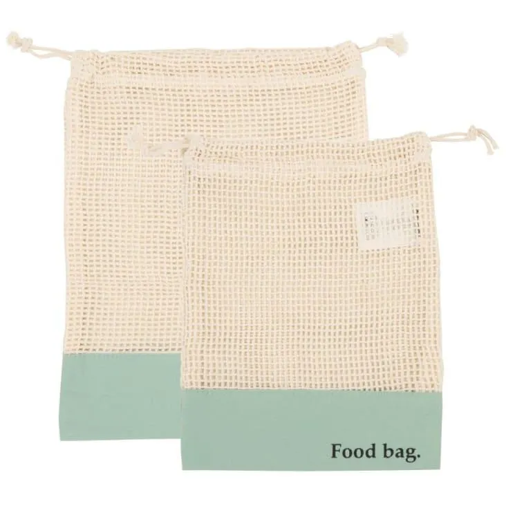 Sacchetti per la spesa in cotone (x2) - Lotto di 2